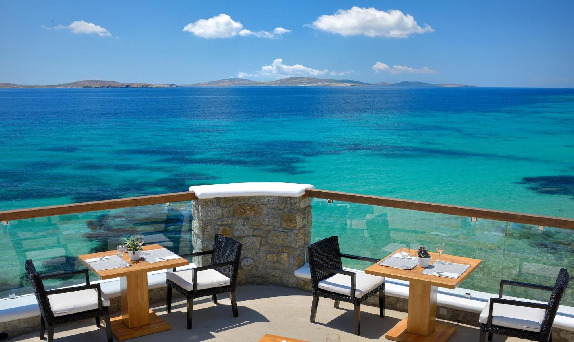 Agios Ioannis Diakoftis Saint John Hotel Villas & Spa מראה חיצוני תמונה View from the hotel