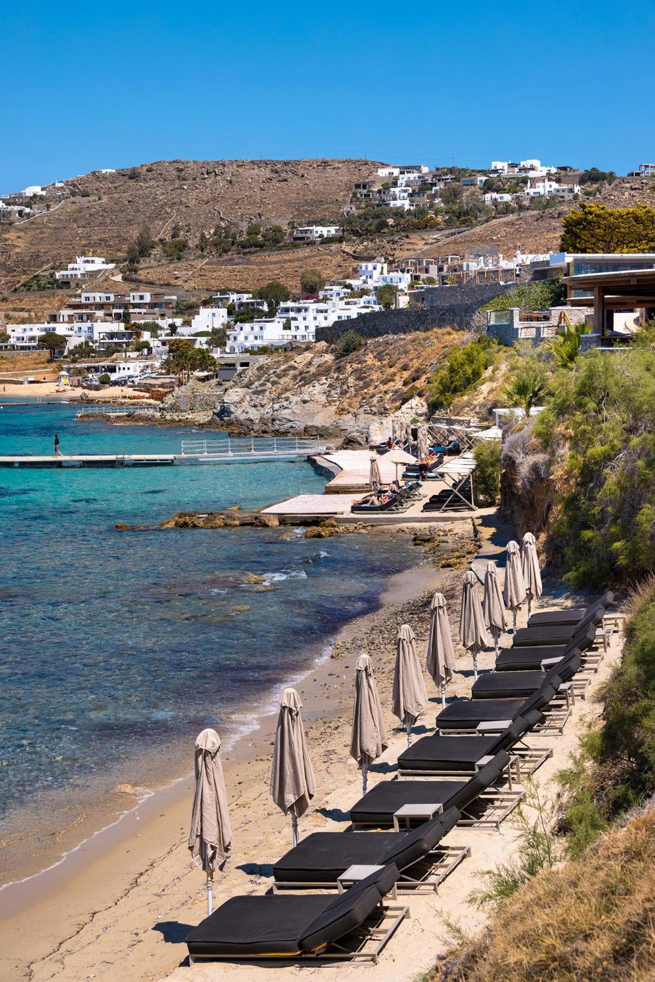 Agios Ioannis Diakoftis Saint John Hotel Villas & Spa מראה חיצוני תמונה A beach in Mykonos
