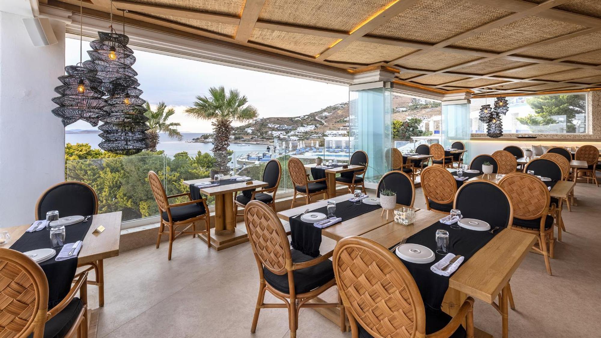 Agios Ioannis Diakoftis Saint John Hotel Villas & Spa מראה חיצוני תמונה Restaurant